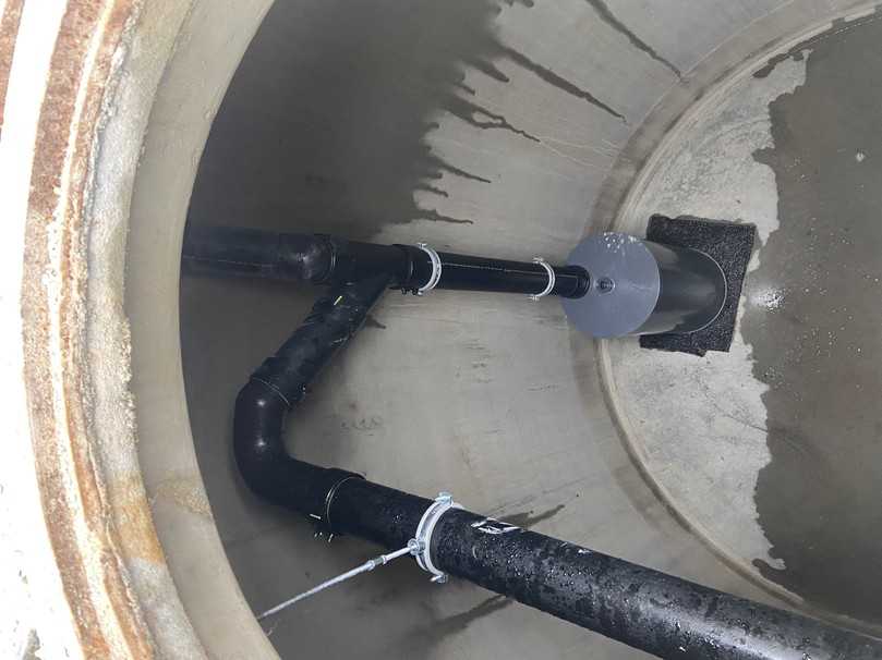 Zisterne für Aquatum Wasserfilter. | Foto: Regenfänger.ch Zisterne für Aquatum Wasserfilter. | Foto: Regenfänger.ch