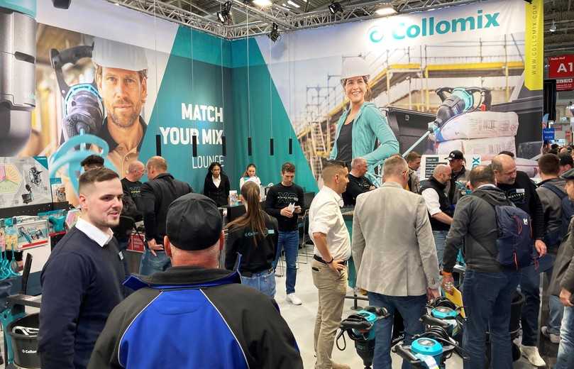 Positive Stimmung, wertvolle Kontakte: Für Collomix war die bauma 2025 ein voller Erfolg. | Foto: Collomix Positive Stimmung, wertvolle Kontakte: Für Collomix war die bauma 2025 ein voller Erfolg. | Foto: Collomix