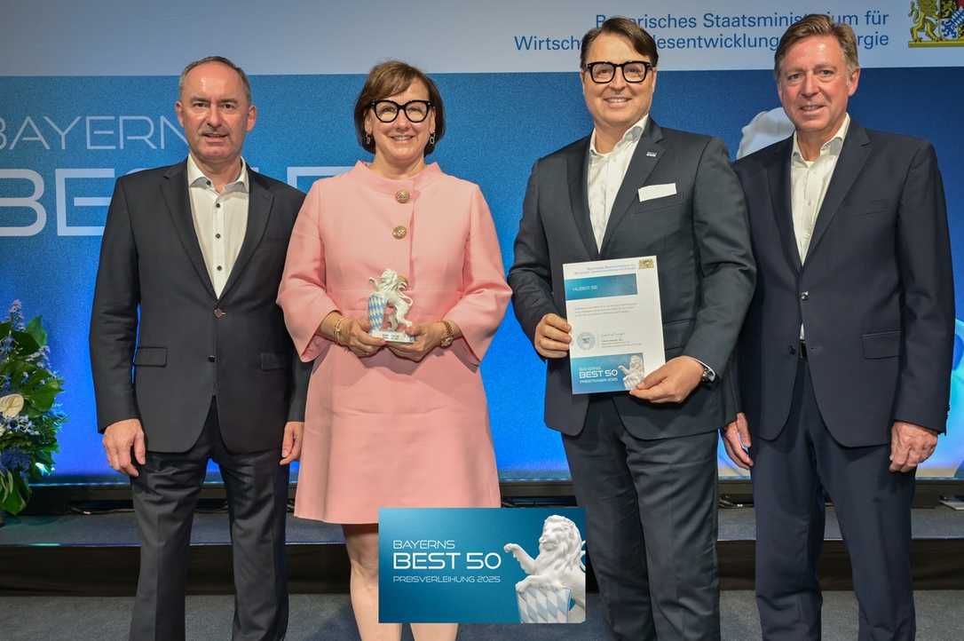 Huber SE erneut als „Bayerns Best 50“ ausgezeichnet
