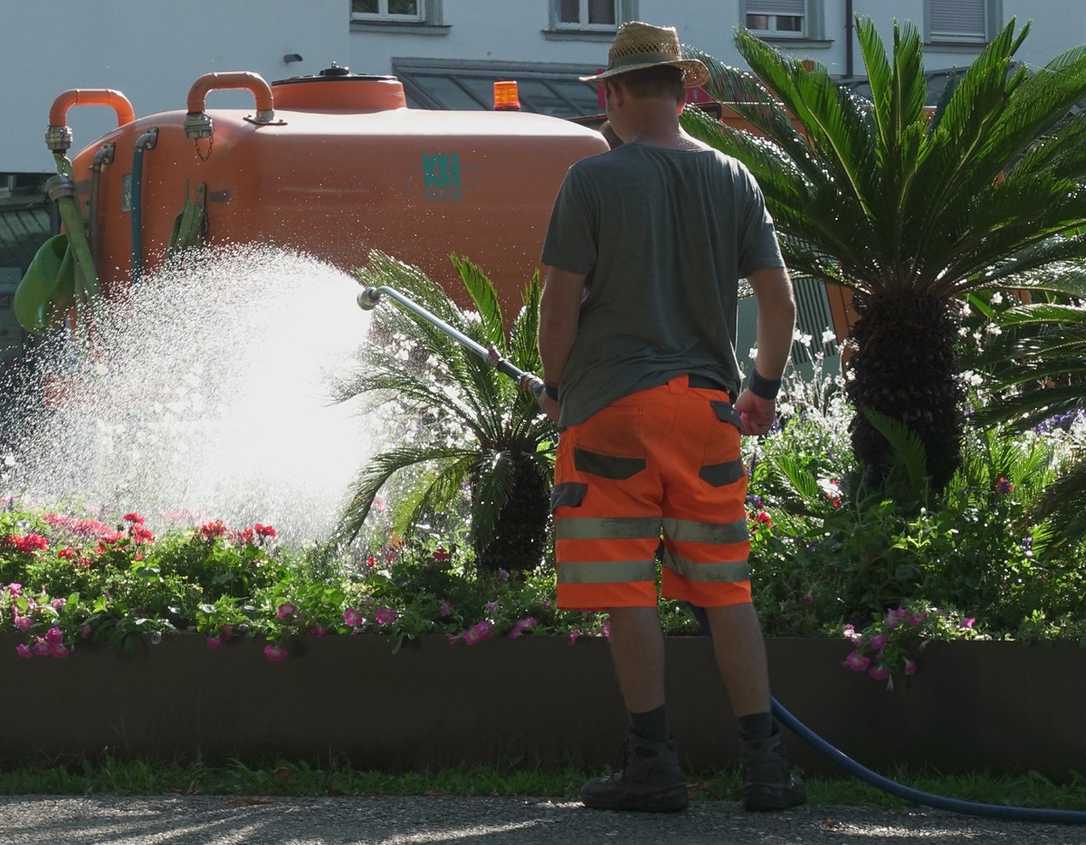 Grünflächen-Bewässerung ohne Trinkwasser Grünflächen-Bewässerung ohne Trinkwasser