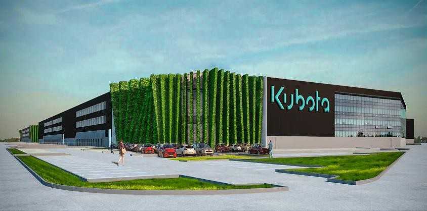 Baumaschinen: Kubota baut neues Auslieferungszentrum Baumaschinen: Kubota baut neues Auslieferungszentrum
