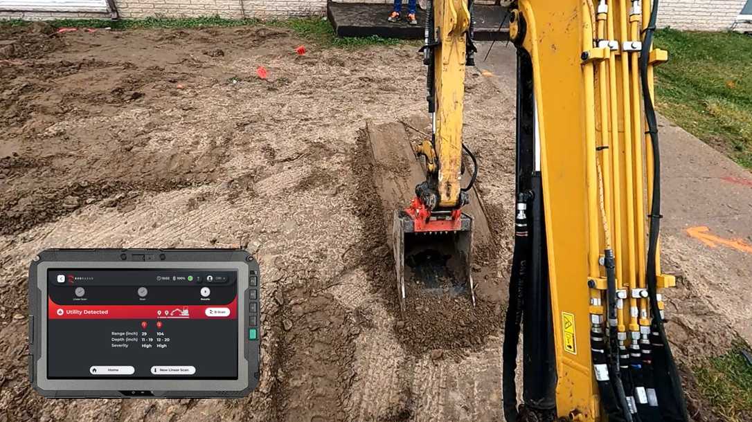 Engcon integriert Bodenradar von RodRadar in seine Tiltrotatoren-Steuerung Engcon integriert Bodenradar von RodRadar in seine Tiltrotatoren-Steuerung