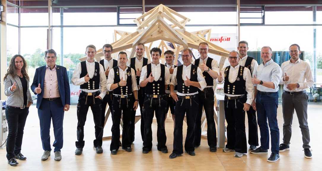 EuroSkills 2025: Zimmerer-Nationalmannschaft trainiert bei Mafell EuroSkills 2025: Zimmerer-Nationalmannschaft trainiert bei Mafell