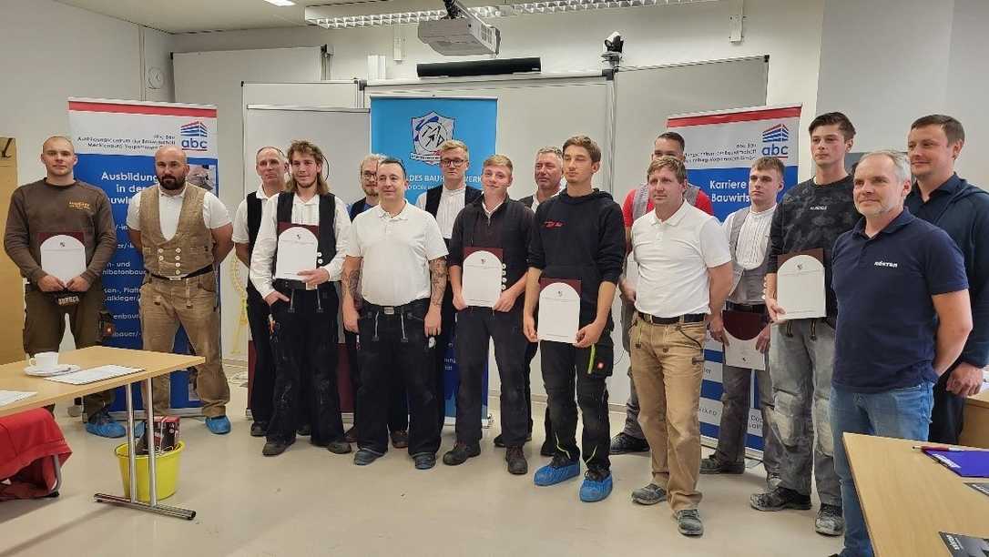 Deutsche Meisterschaft im Bauhandwerk: Landesmeister aus Mecklenburg-Vorpommern gekürt Deutsche Meisterschaft im Bauhandwerk: Landesmeister aus Mecklenburg-Vorpommern gekürt