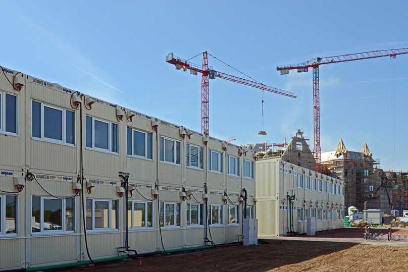 Bei Bedarf liefert Algeco im Rahmen des 360° Service schlüsselfertige Raumcontainer samt Heizung, Möblierung und modernster Sicherheits-, IT- und Kommunikationstechnik. | Foto: Algeco Bei Bedarf liefert Algeco im Rahmen des 360° Service schlüsselfertige Raumcontainer samt Heizung, Möblierung und modernster Sicherheits-, IT- und Kommunikationstechnik. | Foto: Algeco