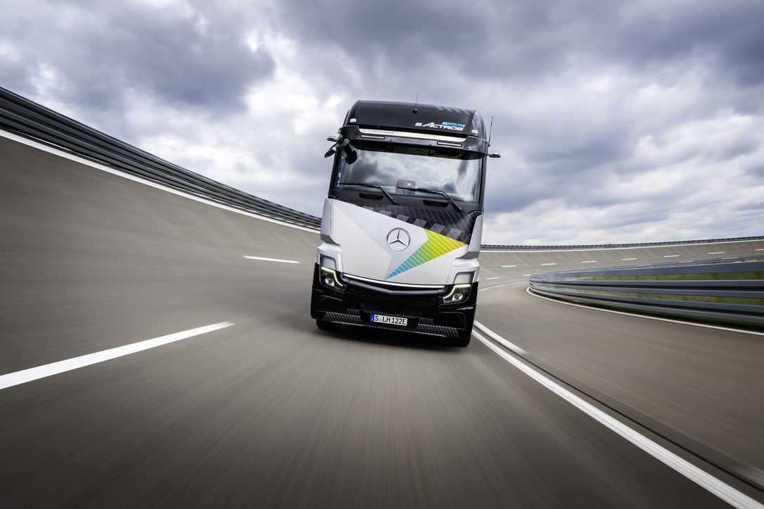 Mercedes-Benz E-Lkw eActros 600 feiert im Herbst Weltpremiere Mercedes-Benz E-Lkw eActros 600 feiert im Herbst Weltpremiere