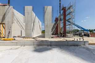 Robuste Schalung für 10 Meter hohe Raiffeisen-Silos