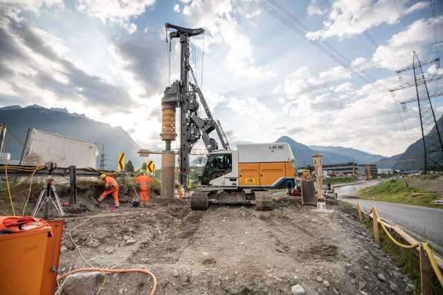 Liebherr baut Batterie-Drehbohrgerät Liebherr baut Batterie-Drehbohrgerät