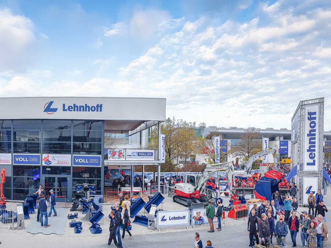 Lehnhoff auf der bauma 2025: densymmetrische Schnellwechsler SQ70/55V als Neuheit Lehnhoff auf der bauma 2025: densymmetrische Schnellwechsler SQ70/55V als Neuheit