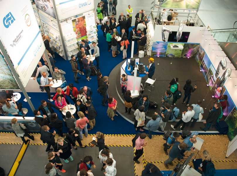 DWA-Stand Eingang West | Foto: DWA, Gerhard Weber DWA-Stand Eingang West | Foto: DWA, Gerhard Weber