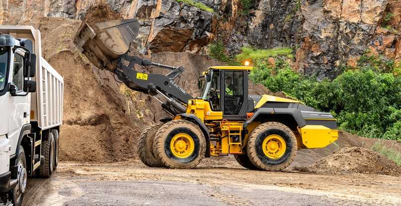 Startete 2023 als Alternative zu Volvos dieselbetriebenem 20-Tonnen-Radlader: der L120 Electric. | Foto: Volvo CE