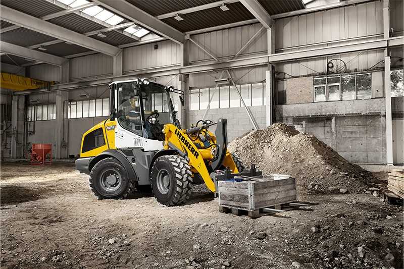 Liebherr-Radlader L 507 E im Inneneinsatz: volle Leistung, hohe Laufzeiten und effiziente Ladevorgänge dank Hochvolt-Batteriesystem. | Foto: Liebherr Liebherr-Radlader L 507 E im Inneneinsatz: volle Leistung, hohe Laufzeiten und effiziente Ladevorgänge dank Hochvolt-Batteriesystem. | Foto: Liebherr