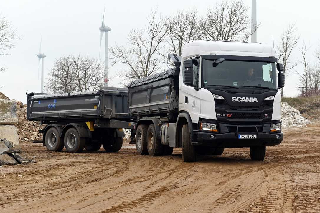 Scania 560 G XT 6x4 Kipper im Test: Starkes Stück am Bau Scania 560 G XT 6x4 Kipper im Test: Starkes Stück am Bau