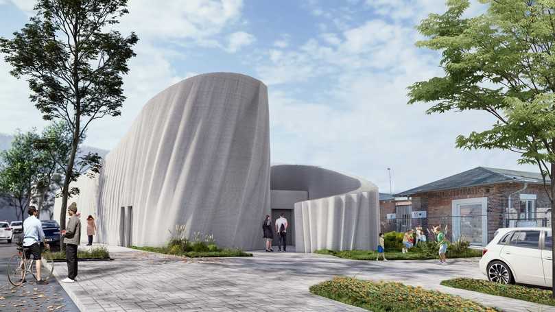 So soll das „Serverhotel“ in Heidelberg am Ende aussehen. Die Arbeitsgemeinschaft Mense-Korte und SSV Architekten sind für die Planung und Durchführung verantwortlich. | Foto: SSV Architekten So soll das „Serverhotel“ in Heidelberg am Ende aussehen. Die Arbeitsgemeinschaft Mense-Korte und SSV Architekten sind für die Planung und Durchführung verantwortlich. | Foto: SSV Architekten