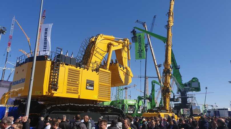 Bleibt die Show der Superlative: die bauma in München | Foto: B_I MEDIEN/hin Bleibt die Show der Superlative: die bauma in München | Foto: B_I MEDIEN/hin