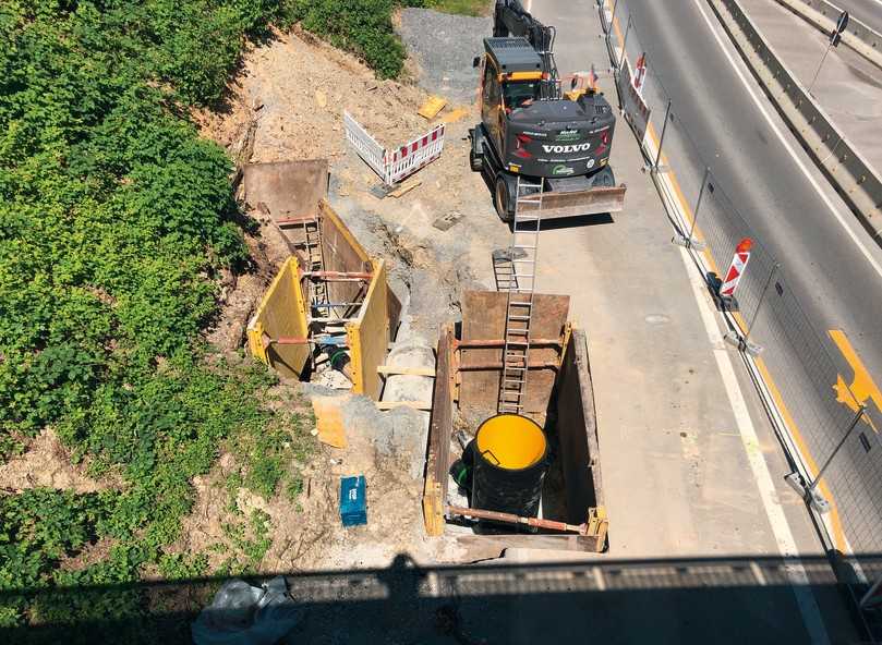 Anbindung Spülbohrstrecke an den Bestand | Foto: Markus Dohmann Anbindung Spülbohrstrecke an den Bestand | Foto: Markus Dohmann