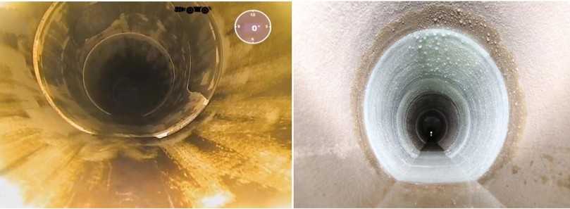 Durch das Vorfräsen wird die Sielhaut mechanisch entfernt (l.). Mit dem korrekt vorbereiteten Untergrund kann der Kurzliner (hier Partliner-System) vollflächig verkleben (r.). | Foto: Kuchem GmbH; Resinnovation Durch das Vorfräsen wird die Sielhaut mechanisch entfernt (l.). Mit dem korrekt vorbereiteten Untergrund kann der Kurzliner (hier Partliner-System) vollflächig verkleben (r.). | Foto: Kuchem GmbH; Resinnovation