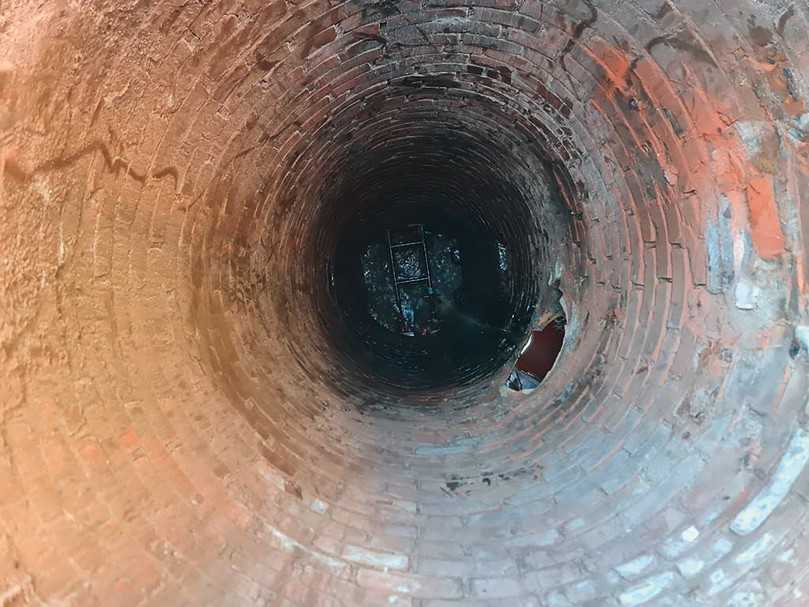 Blick in den Schacht vor der Sanierung | Foto: Rohrsanierung Jensen Blick in den Schacht vor der Sanierung | Foto: Rohrsanierung Jensen