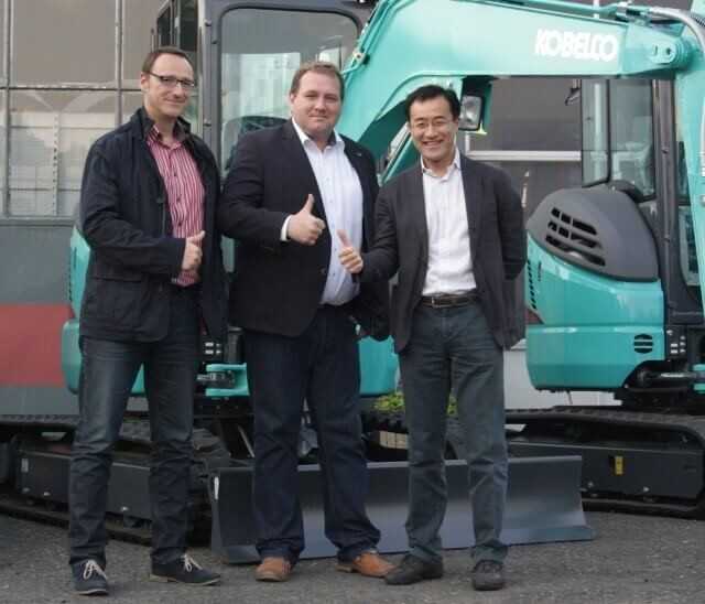 Thomas Baumaschinen ist neuer Kobelco-Händler Thomas Baumaschinen ist neuer Kobelco-Händler