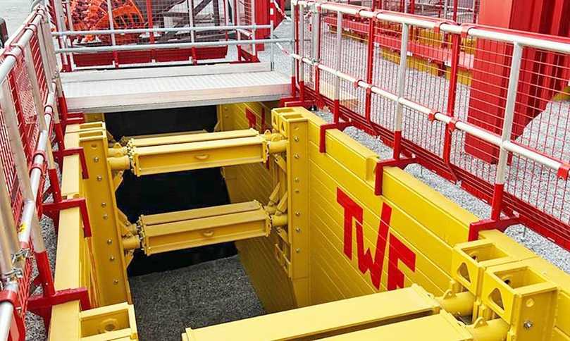 Die XL-Verbaubox von TWF mit Absturzsicherung - Auf der Nordbau gibt es TWF-Produkte zu Sonderkonditionen. | Foto: TWF Tiefbautechnik Die XL-Verbaubox von TWF mit Absturzsicherung - Auf der Nordbau gibt es TWF-Produkte zu Sonderkonditionen. | Foto: TWF Tiefbautechnik