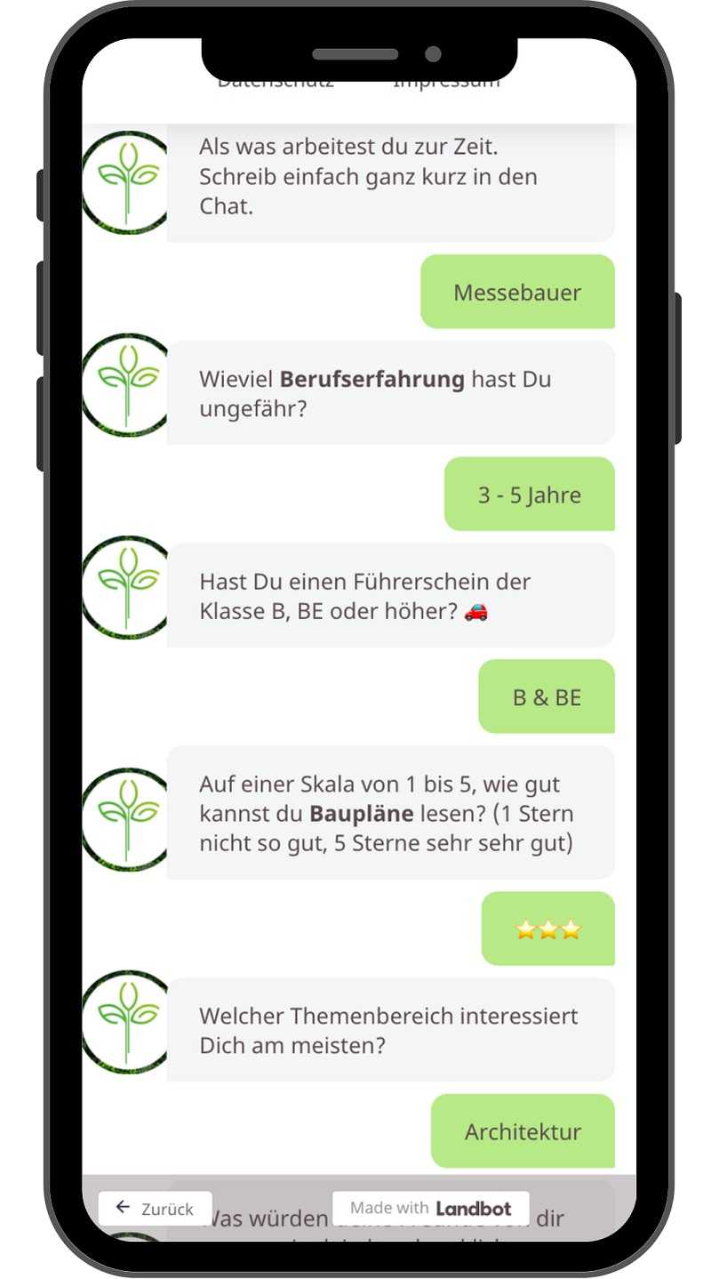 Chatbot als HR-Manager. | Foto: Dr. Christian Hüttich Consulting Chatbot als HR-Manager. | Foto: Dr. Christian Hüttich Consulting