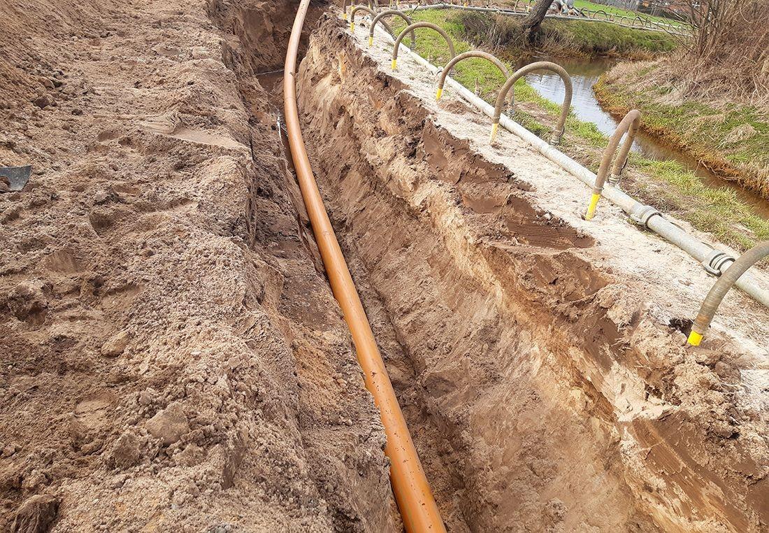 Die restlichen rund 50 Meter des Abwassernetzes wurden in offener Bauweise erneuert. | Foto: Sanierungstechnik Dommel GmbH