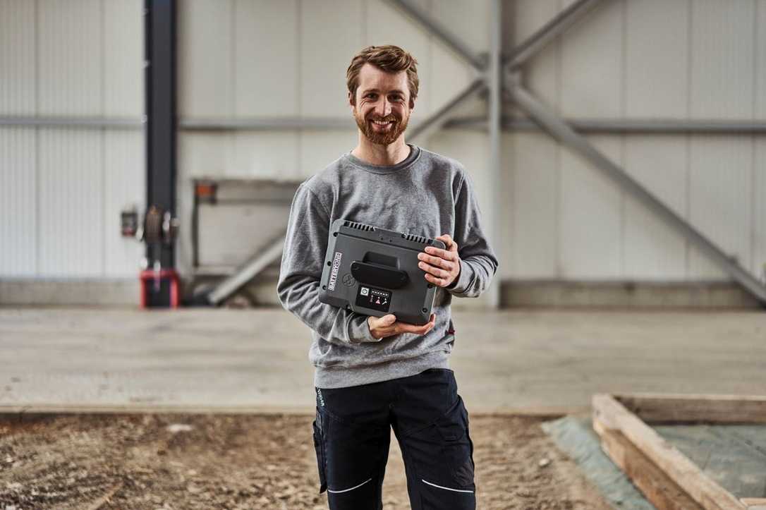 Wacker Neuson „Battery One“-Akku kompatibel mit elektrischen Stampfern und Rüttelplatten Wacker Neuson „Battery One“-Akku kompatibel mit elektrischen Stampfern und Rüttelplatten