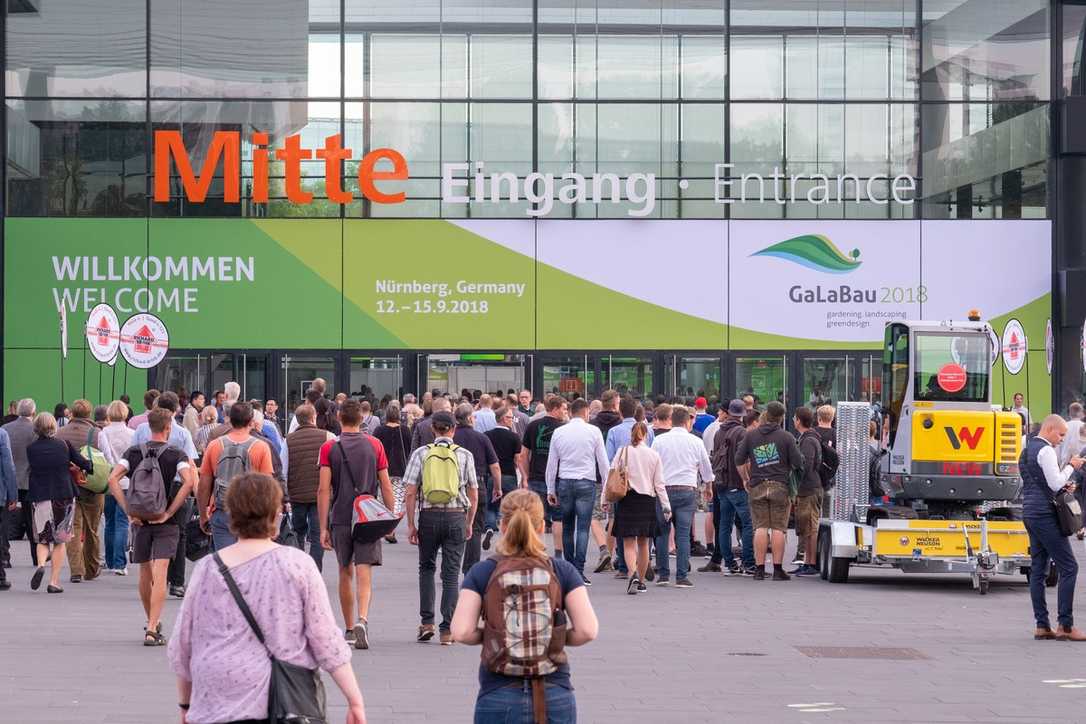 GaLaBau Messe 2022 mit Fokusthema "Gemeinsam klimafit in die Zukunft" GaLaBau Messe 2022 mit Fokusthema "Gemeinsam klimafit in die Zukunft"