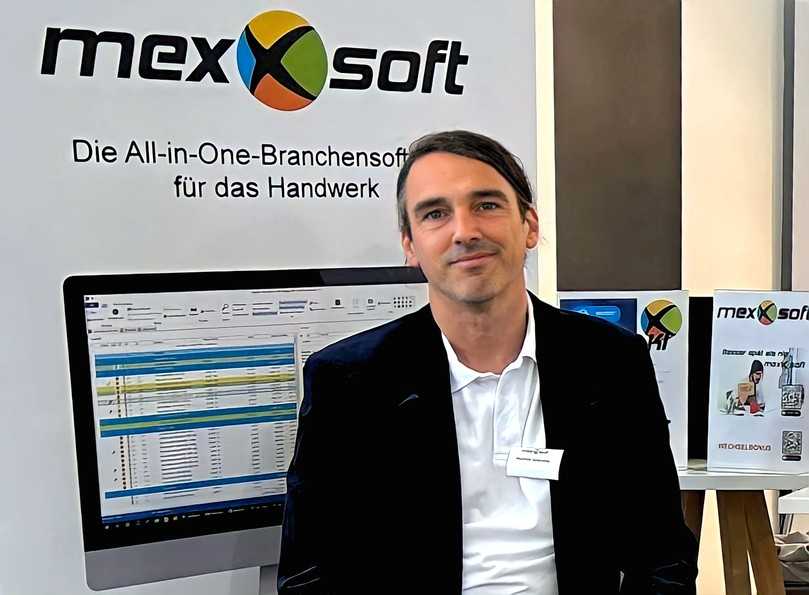 Patrick Sebralla, kaufmännischer Leiter bei mexxsoft, steht seinen Kunden mit Rat und Tat zur Seite. | Foto: mexxsoft Patrick Sebralla, kaufmännischer Leiter bei mexxsoft, steht seinen Kunden mit Rat und Tat zur Seite. | Foto: mexxsoft