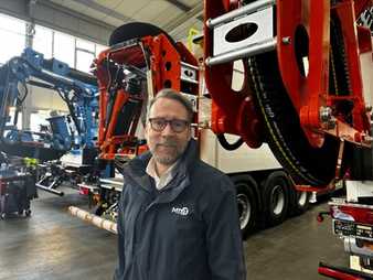 Saugbagger für den internationalen Markt