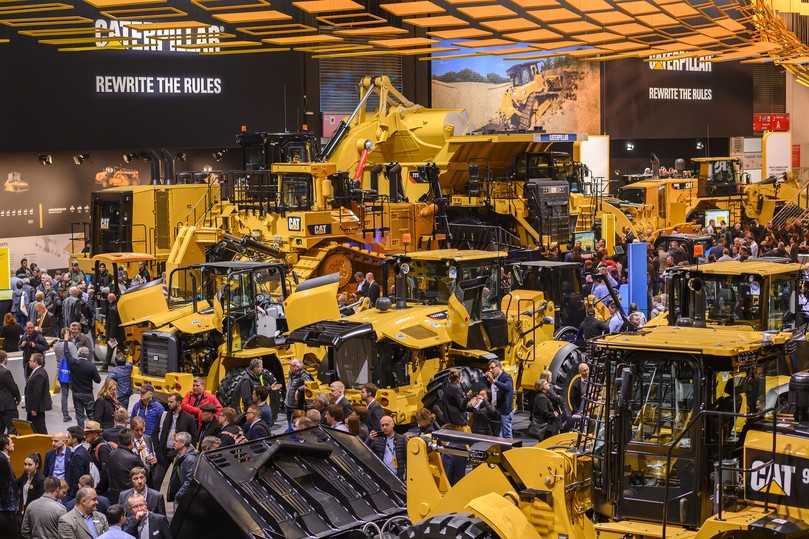 Pickepacke voll waren die Hallen bei der Rekord-Bauma vor drei Jahren, so wie hier in der Zeppelin/Cat-Halle. | Foto: Zeppelin Pickepacke voll waren die Hallen bei der Rekord-Bauma vor drei Jahren, so wie hier in der Zeppelin/Cat-Halle. | Foto: Zeppelin
