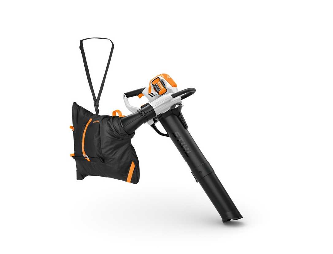 Stihl: Neuer Saughäcksler mit Akku für Profis Stihl: Neuer Saughäcksler mit Akku für Profis