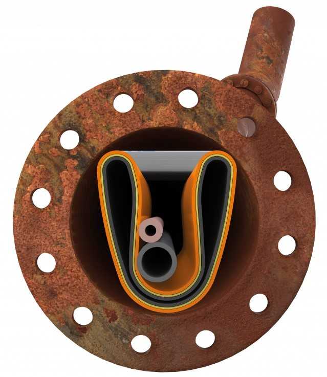In U-Form gefalteter Primus Liner mit Medien im Inneren | Foto: Rädlinger primus line In U-Form gefalteter Primus Liner mit Medien im Inneren | Foto: Rädlinger primus line