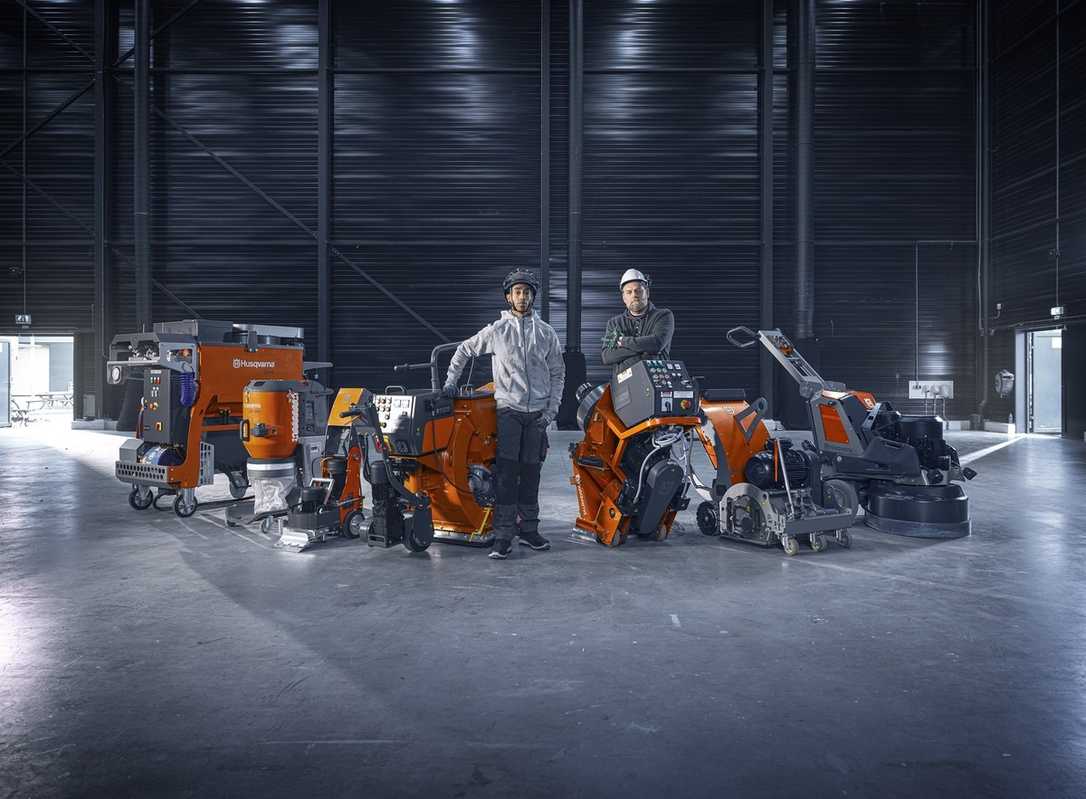 Husqvarna Construction vollendet Blastrac-Integration Husqvarna Construction vollendet Blastrac-Integration