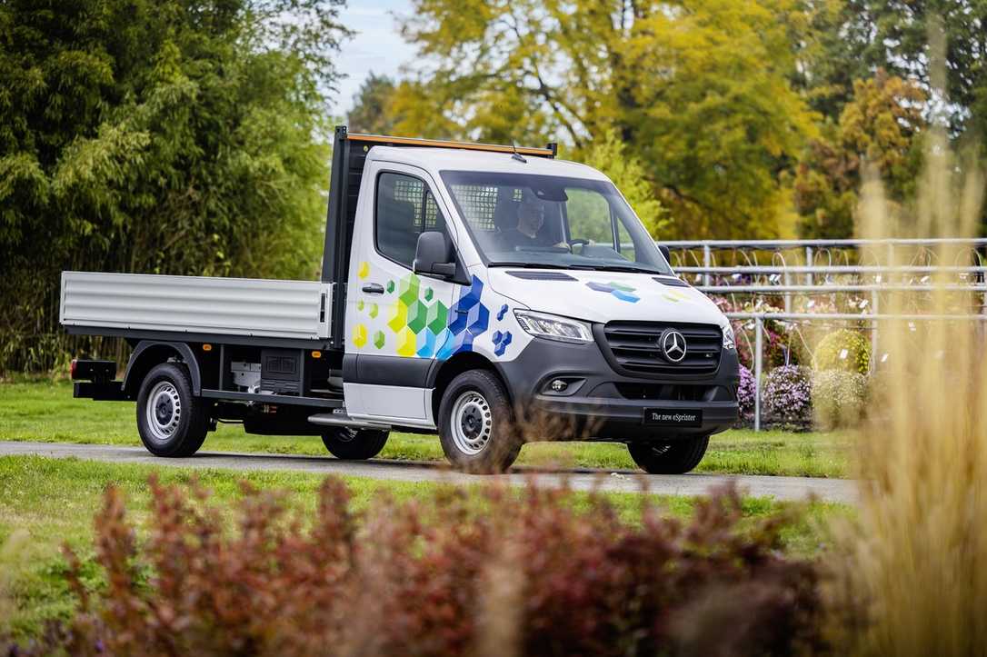 Der neue Mercedes Benz eSprinter ist jetzt bestellbar Der neue Mercedes Benz eSprinter ist jetzt bestellbar