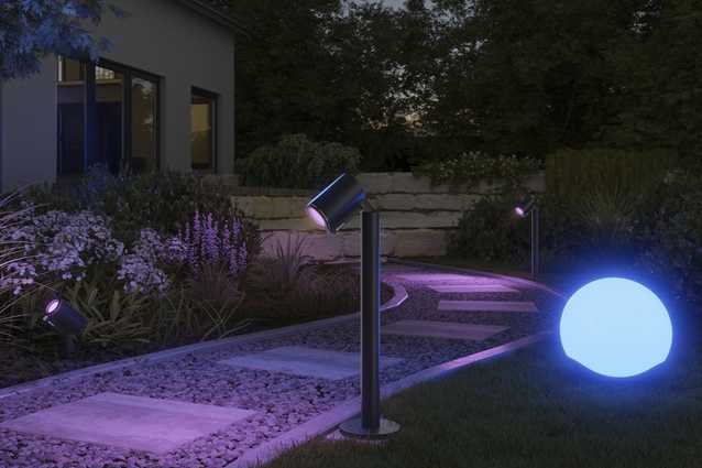 Neues Lichtkonzept für Außenbereiche