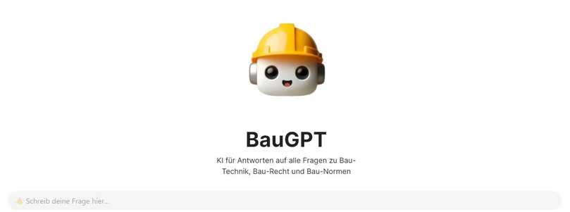 BauGPT ist eine speziell für die Bauindustrie entwickelte KI-Lösung. | Foto: Crafthunt BauGPT ist eine speziell für die Bauindustrie entwickelte KI-Lösung. | Foto: Crafthunt