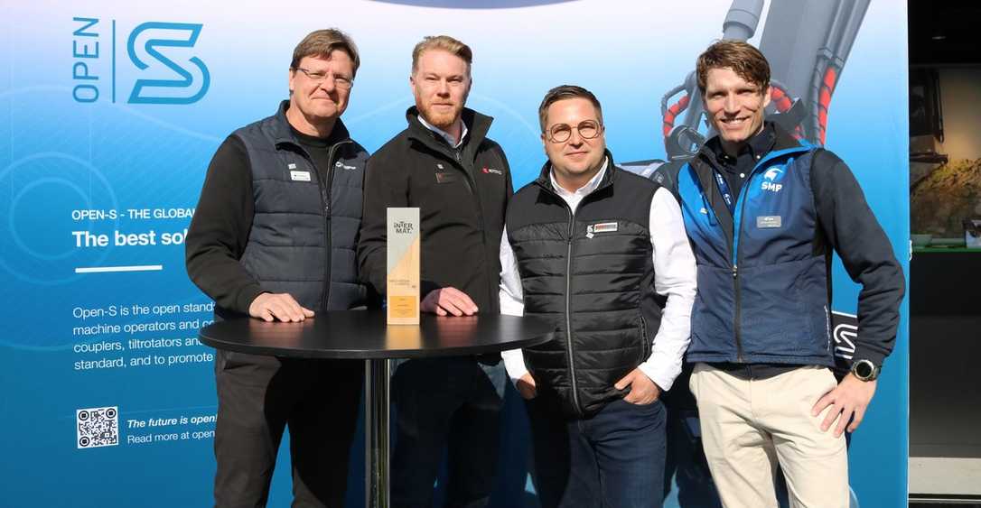Open-S-Schnellwechsler-Standard gewinnt einen Intermat Innovation Award Open-S-Schnellwechsler-Standard gewinnt einen Intermat Innovation Award