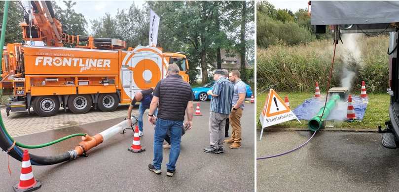 Vorführungen auf dem Gelände von Rausch | Foto: B_I/Valdix Vorführungen auf dem Gelände von Rausch | Foto: B_I/Valdix