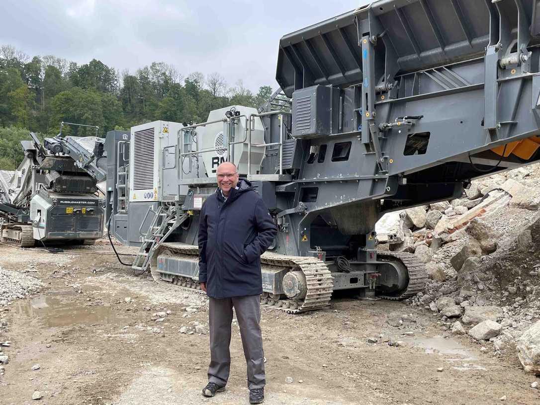 Rubble Master entwickelt Backenbrecher J110X mit Hydraulik- oder Hybridantrieb Rubble Master entwickelt Backenbrecher J110X mit Hydraulik- oder Hybridantrieb