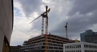Hohe Preise belasten Geschäftsklima im Baugewerbe