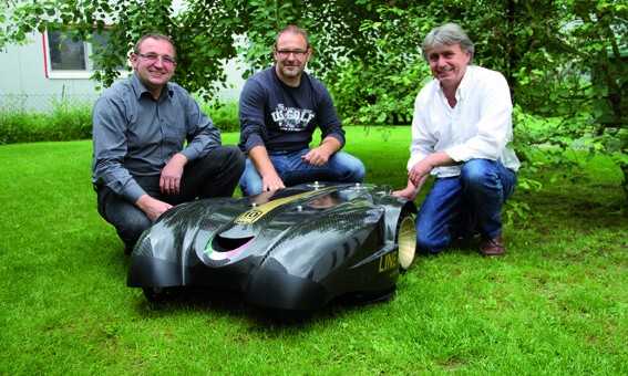 Robotermäher mit GPS-Steuerung Robotermäher mit GPS-Steuerung
