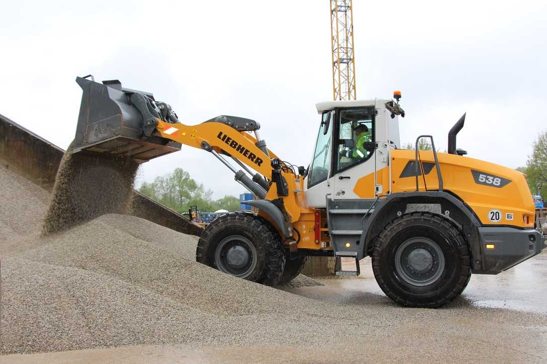 Beutlhauser liefert Liebherr-Radlader L 538 an die Firmengruppe Schick in Freystadt aus Beutlhauser liefert Liebherr-Radlader L 538 an die Firmengruppe Schick in Freystadt aus