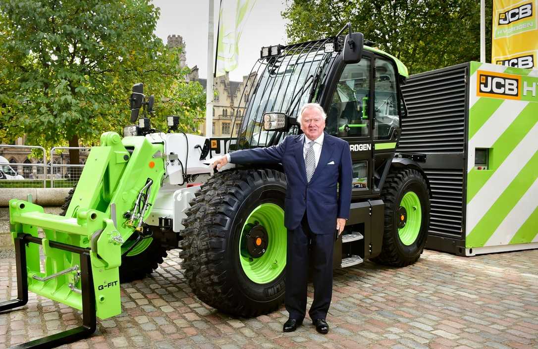 JCB entwickelt Wasserstoffmotoren für Baumaschinen JCB entwickelt Wasserstoffmotoren für Baumaschinen