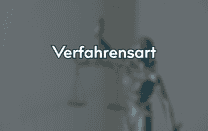 Verfahrensart Verfahrensart