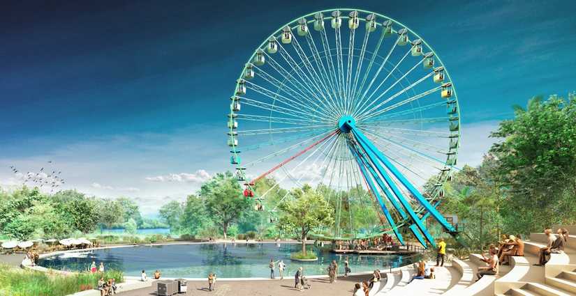 Wie Berlins legendärer Spreepark zum High-Tech-Wasserspeicher wird