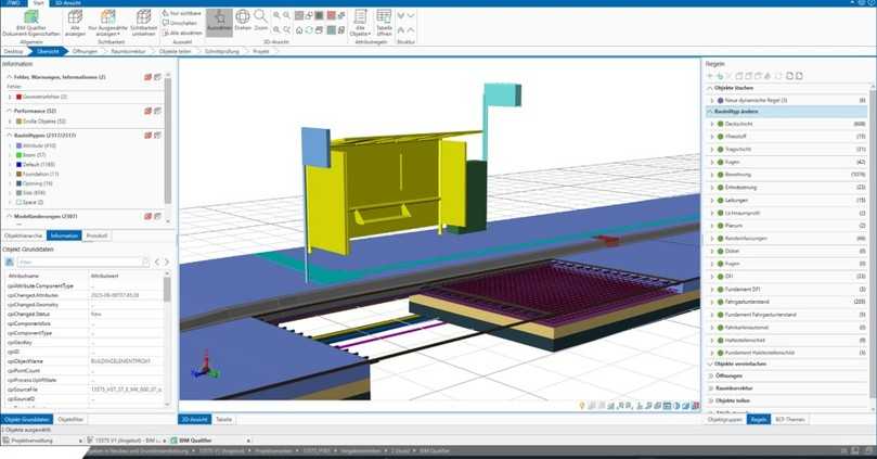 Als IT-Grundgerüst soll die Software RIB iTWO 5D dienen. Die Idee ist, eine Brücke zu schlagen vom technischen Entwurf des 3D-Bauwerksmodells über die AVA-Prozesse nach Standardleistung bis ins Asset-Management, das beim LSBG mit SAP S4/HANA abgewickelt wird. | Foto: RIB Software GmbH Als IT-Grundgerüst soll die Software RIB iTWO 5D dienen. Die Idee ist, eine Brücke zu schlagen vom technischen Entwurf des 3D-Bauwerksmodells über die AVA-Prozesse nach Standardleistung bis ins Asset-Management, das beim LSBG mit SAP S4/HANA abgewickelt wird. | Foto: RIB Software GmbH