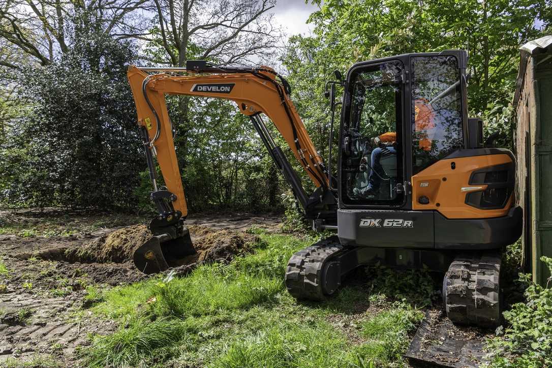 Neue kompakte Bagger mit 6 t von Develon Neue kompakte Bagger mit 6 t von Develon