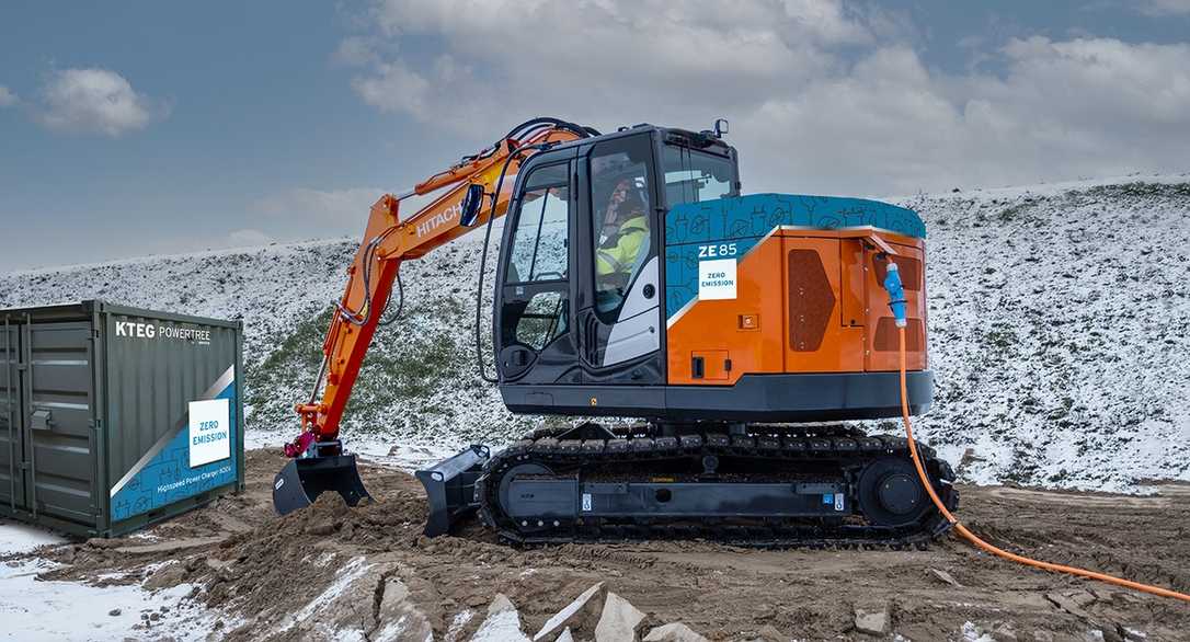 KTEG und Suncar bauen batteriebetriebenen Elektrobagger KTEG und Suncar bauen batteriebetriebenen Elektrobagger