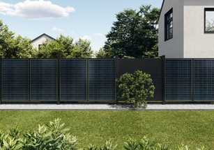 Innovativer Sichtschutz mit Solarbonus